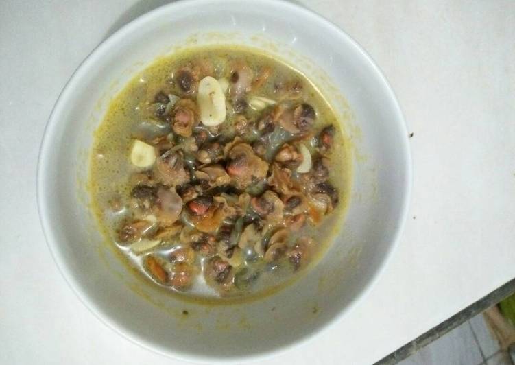 Tumis kerang (tidak pedas)