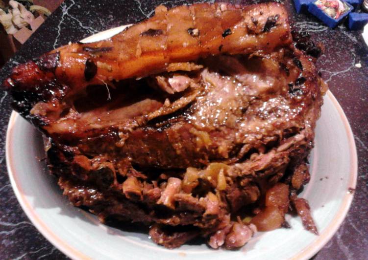 Recipe: Appetizing Cider Pork Roast - Slowcooker