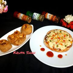A picture of Multigrain Pizza platter.