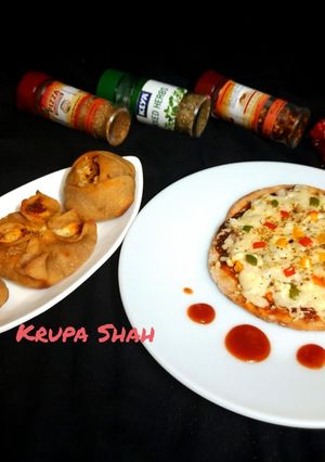 A picture of Multigrain Pizza platter.
