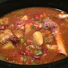 A picture of Ham Bone Soup.