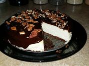 A picture of keto cheesecake