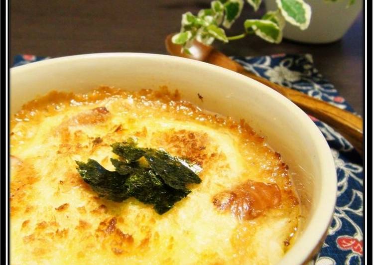 Easiest Way to Prepare Homemade Japanese Mochi Rice Cake Gratin