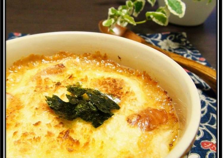 Easiest Way to Prepare Award-winning Japanese Mochi Rice Cake Gratin