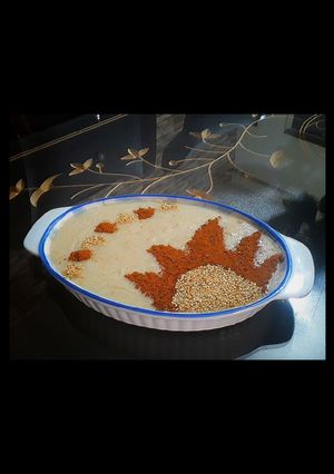 عکسی از دستور پخت حلیم و نحوه گرم کردن آن