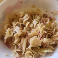 A picture of Cabbage and Noodles.