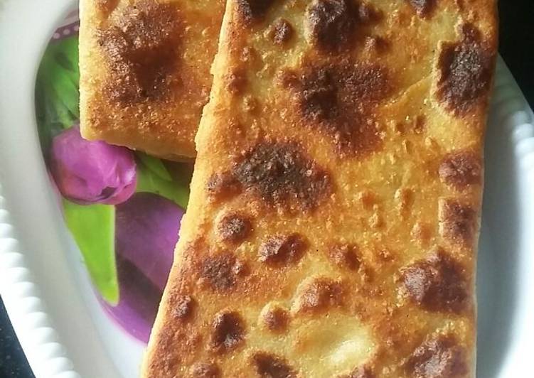 Steps to Prepare Any-night-of-the-week Mughlai paratha with egg
