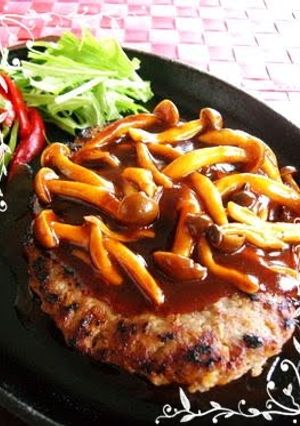 A picture of Our Family's Sandal-Shaped Hamburger Patties.
