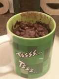 Bizcocho de Chocolate en Taza