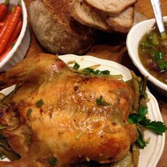 A picture of Roast Chicken with Fennel.