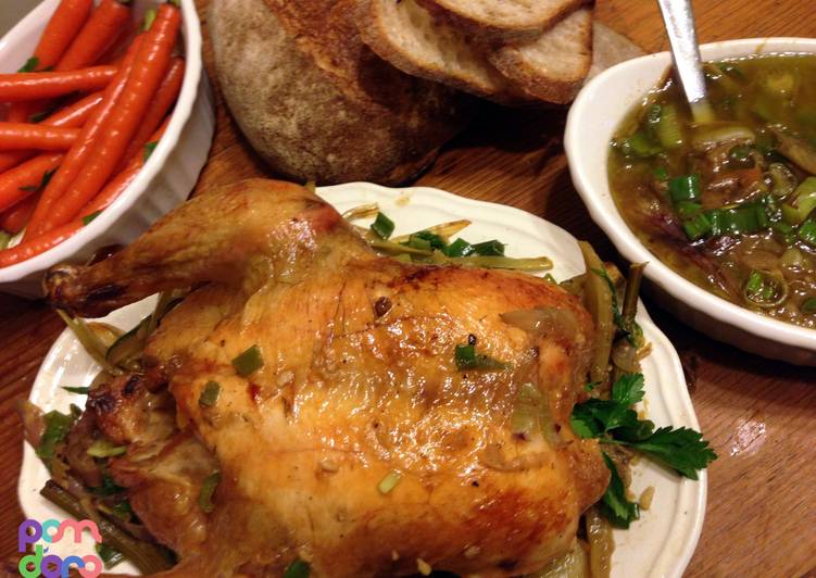 How to Prepare Quick Roast Chicken with Fennel
