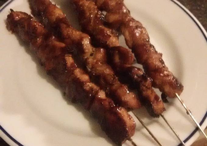 Easiest Way to Make Quick Pork kebabs on the grill