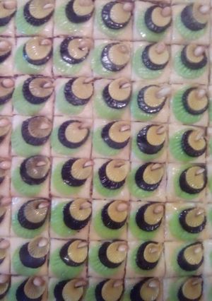 صورة لوصفة بقلاوة فرخ الطاووس