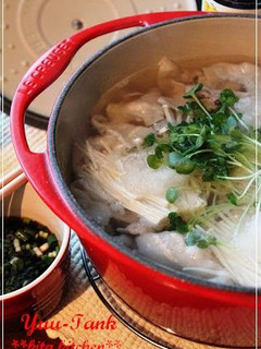 A picture of Refreshing Yuki Nabe (Hot Pot) With Pork Belly and Tofu.