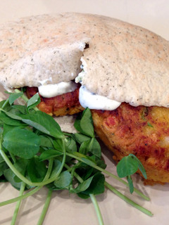 A picture of Feta Cheese Felafel.