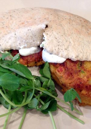 A picture of Feta Cheese Felafel.