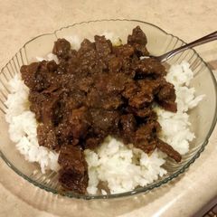 beef masala A picture of beef masala.