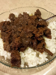 A picture of beef masala.