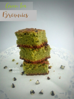 Foto resep Green Tea Brownies