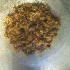 A picture of Candied Hamburger and Rice.