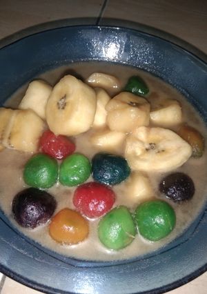 Foto resep Kolak pisang+candil