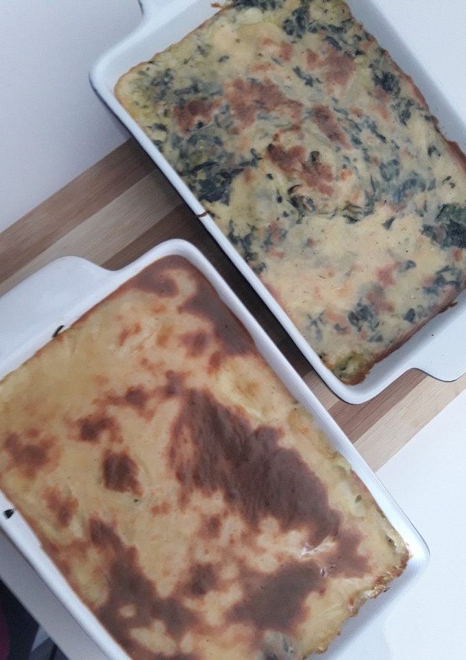 Una foto de Espinacas con bechamel