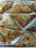 Sweet Potato and Goat's Cheese Samosa