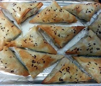 Easy Fast Cooking Sweet Potato and Goats Cheese Samosa Most Delicious
