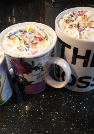 A picture of Nutella hot chocolate.