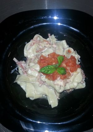 A picture of Tagliatelle.