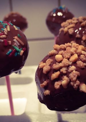 Φωτογραφία της συνταγής Cake pop με θήκη σιλικόνης