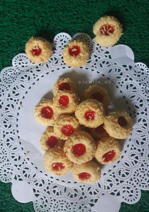 Foto resep Strawberry thumbprint cookies
