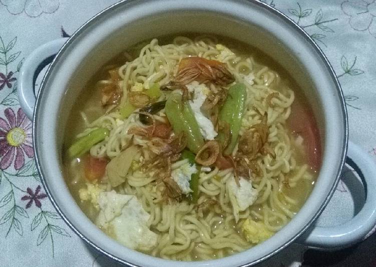 Resep Mie Tek Tek Kuah yang Enak Banget