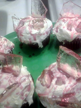 Recipe Broken Glass Cupcakes the Awesome  Really delicious