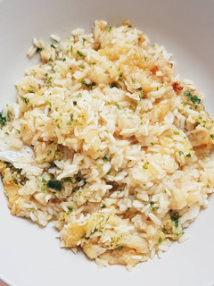 Una foto de Arroz con bacalao