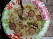 A picture of chicken kielbasa