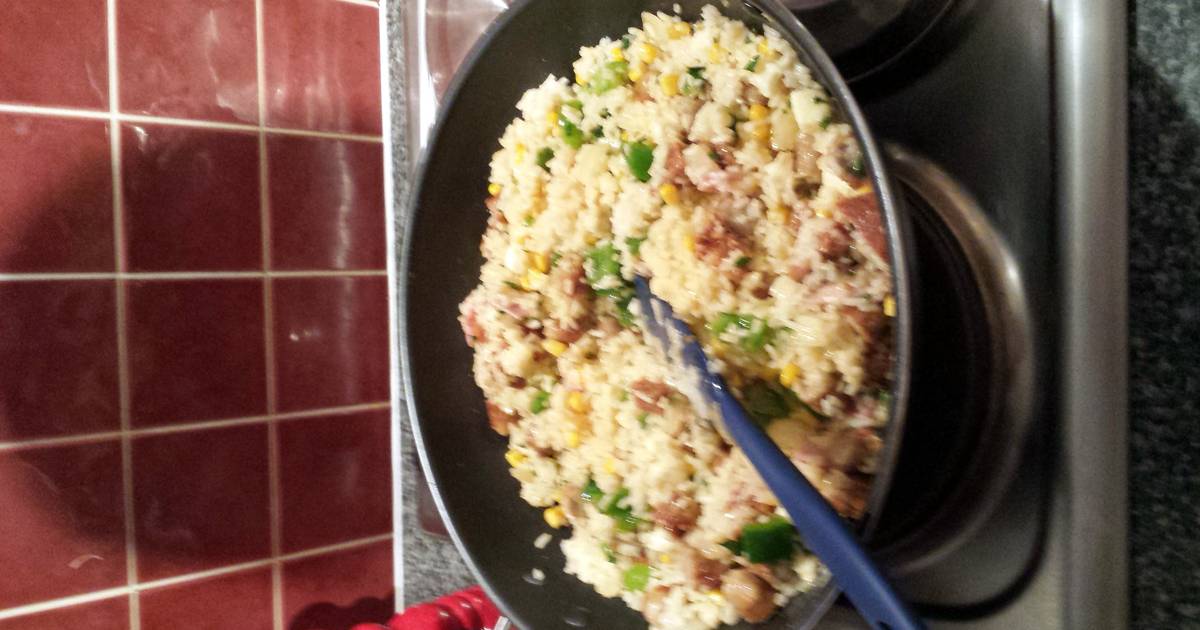 sausage and bacon risotto Recipe by annie134 Cookpad