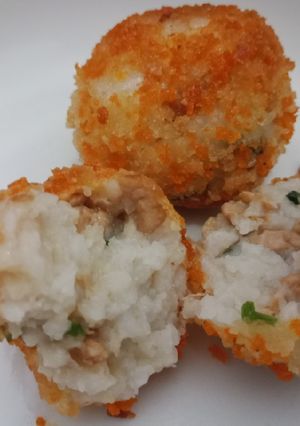 Foto resep Bola-bola Nasi Ayam 10m+ Anti GTM