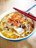 Instant Ramen with Kimchi