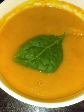 Easy Ways Prepare Recipes Sweet potato, tomato &amp; pepper soup the Can Spoil the Tongue Perfect.