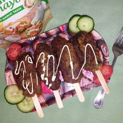 A picture of Potato kabab.