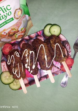 A picture of Potato kabab.