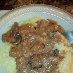 A picture of Melt in Your Mouth Beef Tips.