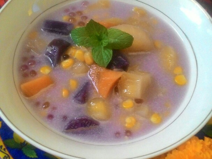 Resep Kolak pelangi, Bisa Manjain Lidah