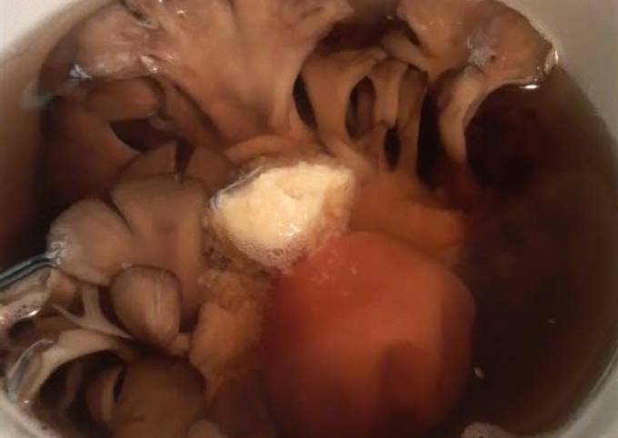 Recipe of Delicious Maitake Broth - Good For Easy Weight Loss