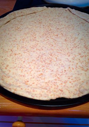 A picture of 3 Whole Wheat Pizza Crusts.