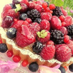 A picture of Berry Tart.