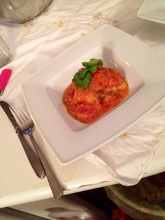 A picture of Homemade Cannelloni..