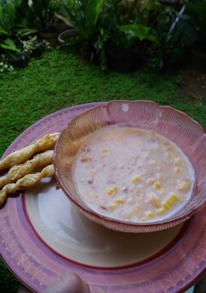 Foto resep Simple creamy soup