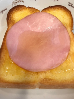 A picture of Honey Ham Toast.